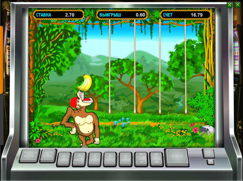игровой автомат обезьяна онлайн